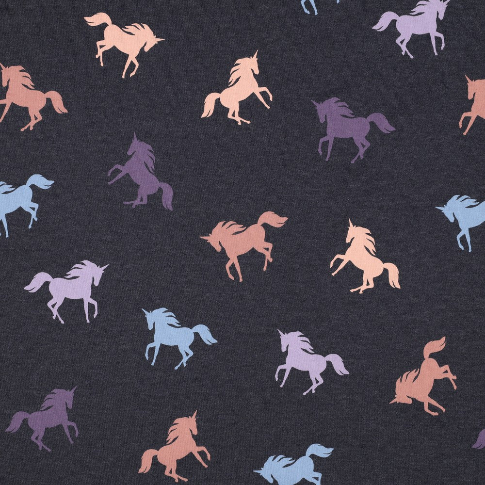 Baumwolljersey Einhorn