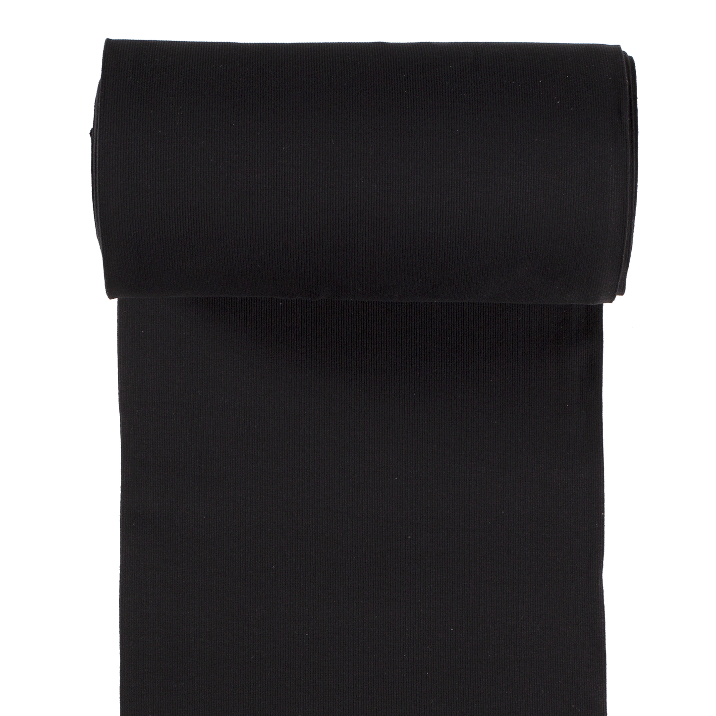 Rippbündchen schwarz