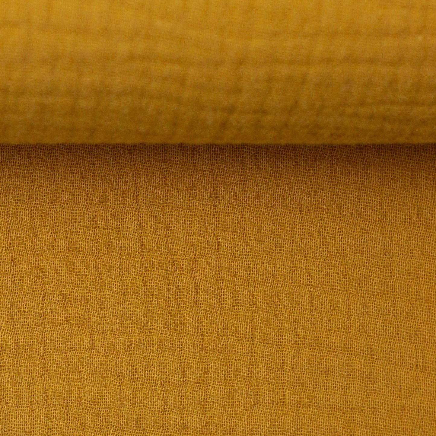 Musselin Jenke Uni Swafing goldgelb