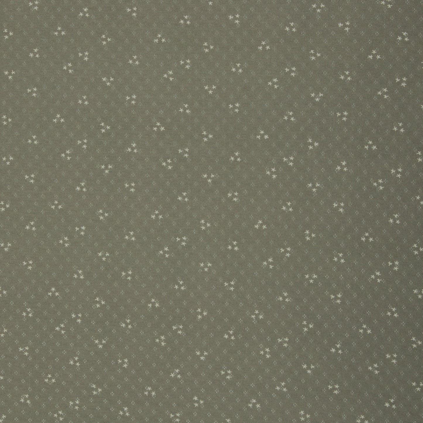 Lochstrickjersey Swafing Alva Blümchen taupe