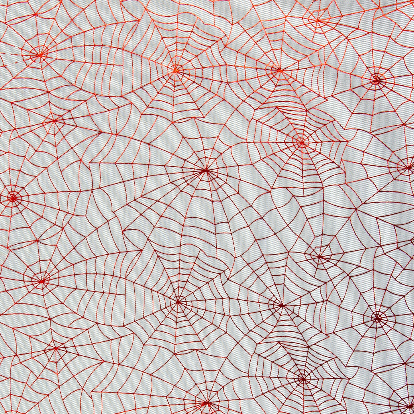 Tüll Spinnennetz Spider Web Swafing schwarz rot Glitzer