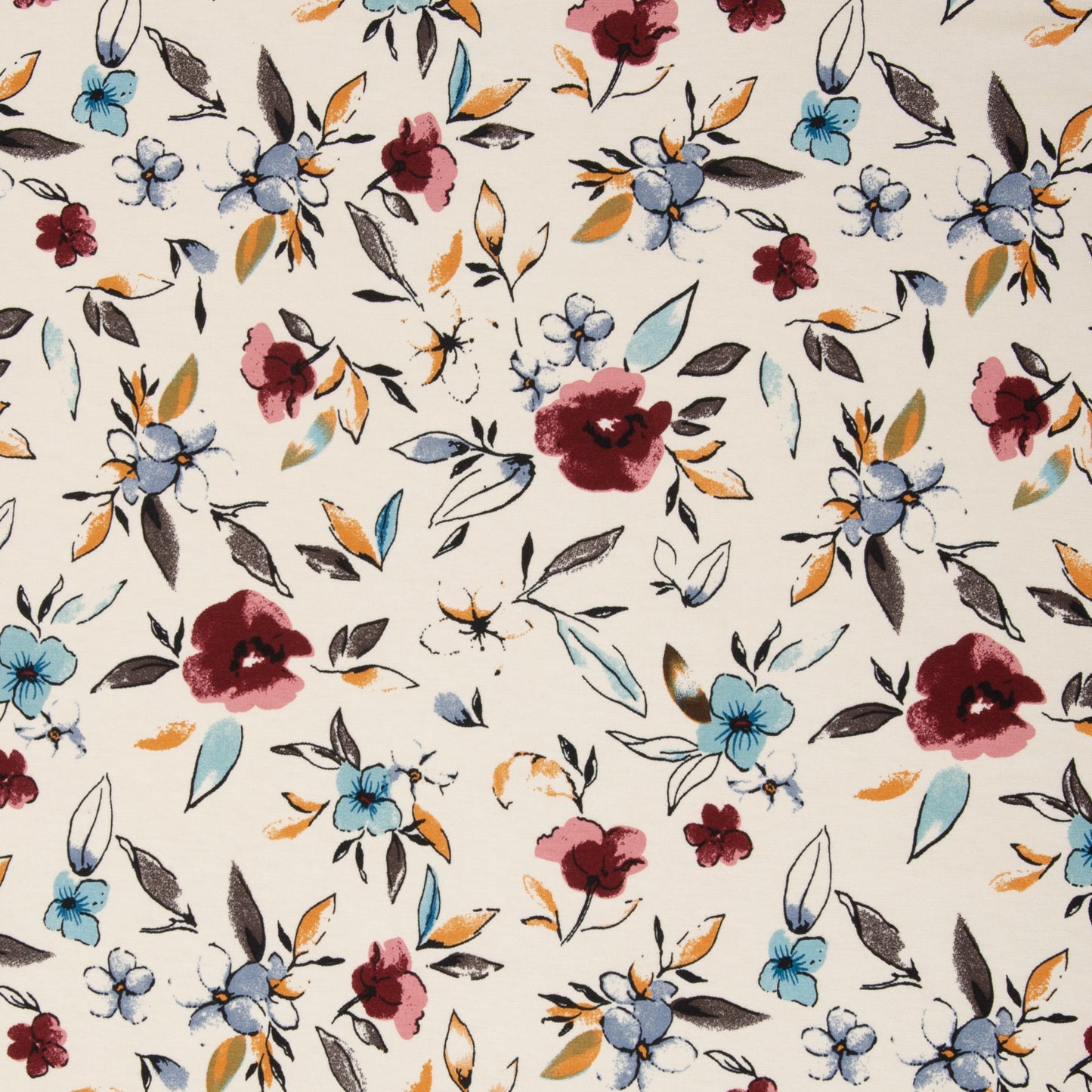 Viskose Jersey „Amsterdam“ Swafing Floral