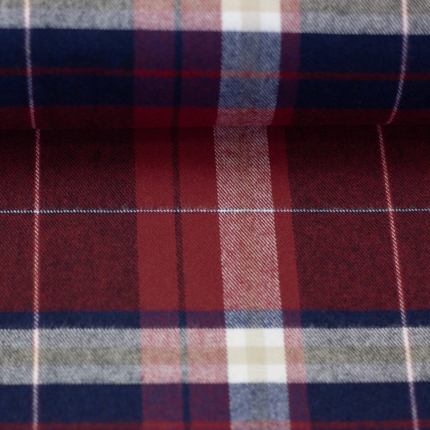 Baumwoll Flanell rot kariert Yukon Swafing