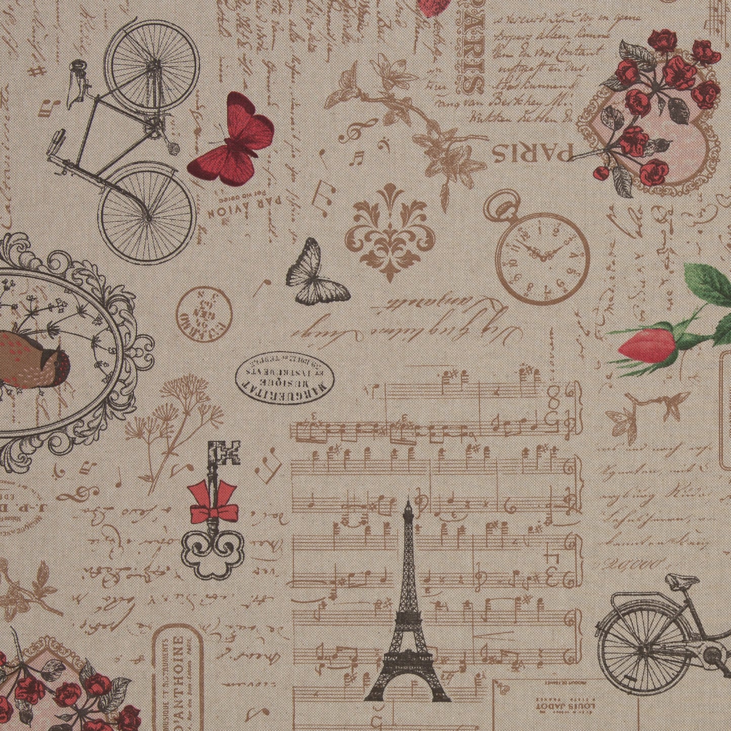 Canvas Balingen Leinenoptik Paris Swafing