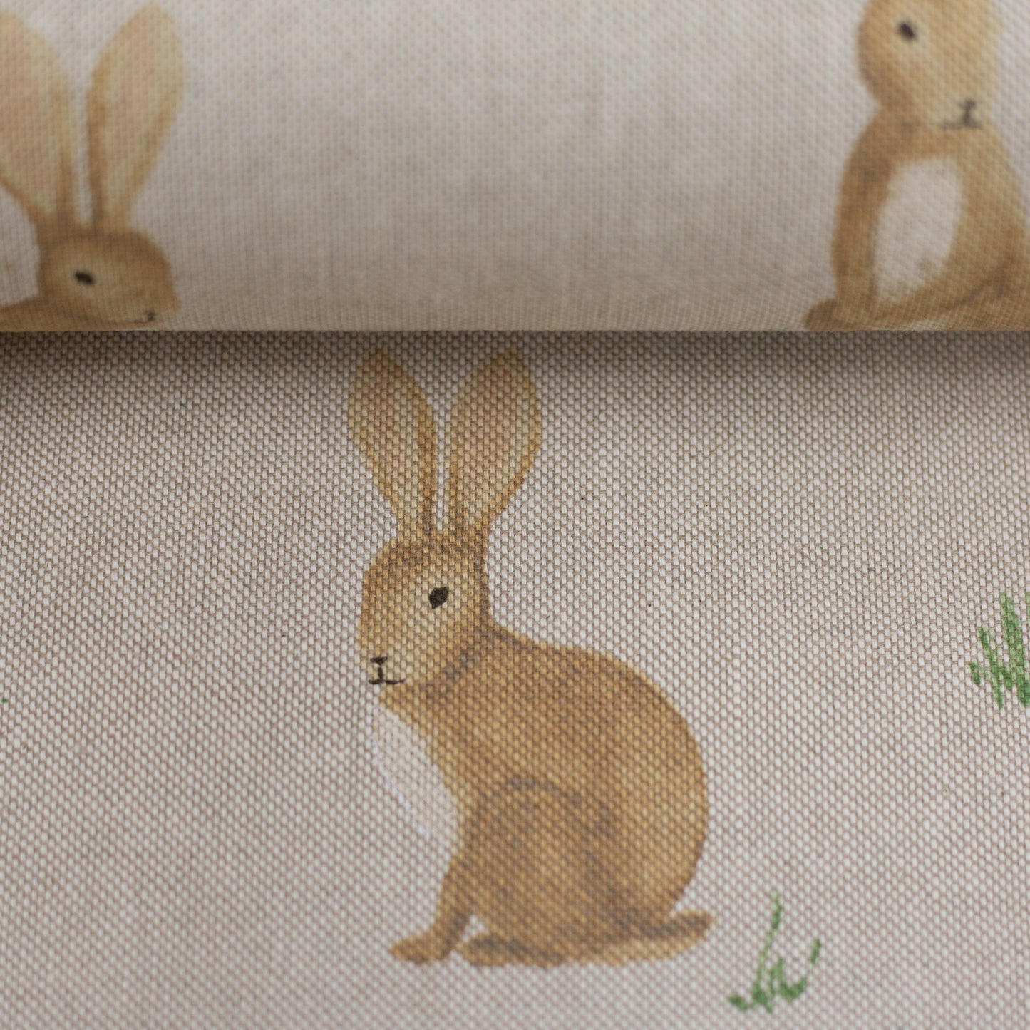 Canvas Balingen Leinenoptik Hase Swafing