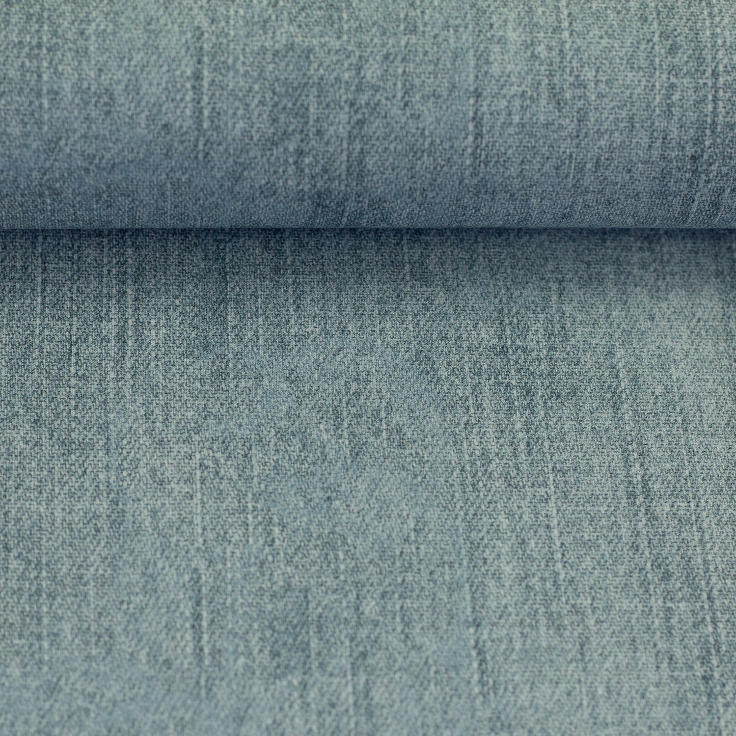 French Terry Denim Swafing Jeansoptik graublau
