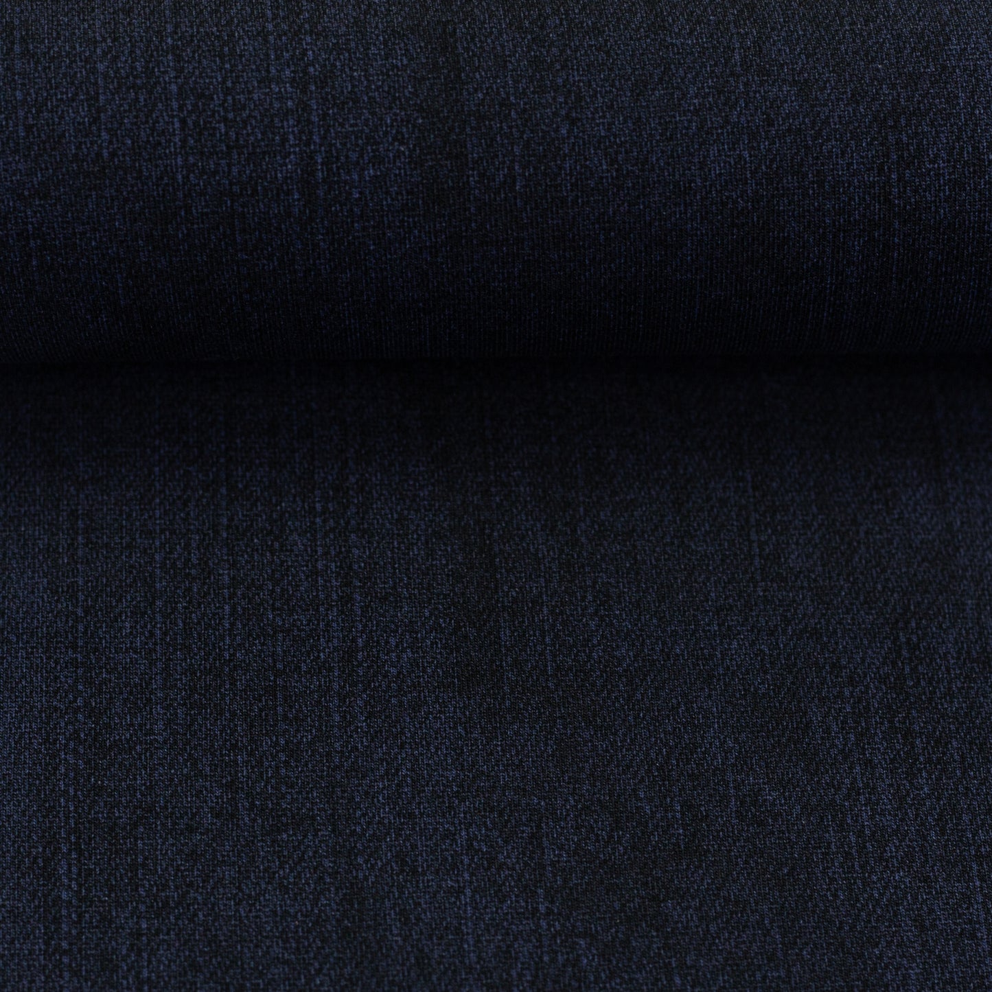 French Terry Denim Swafing Jeansoptik dunkelblau
