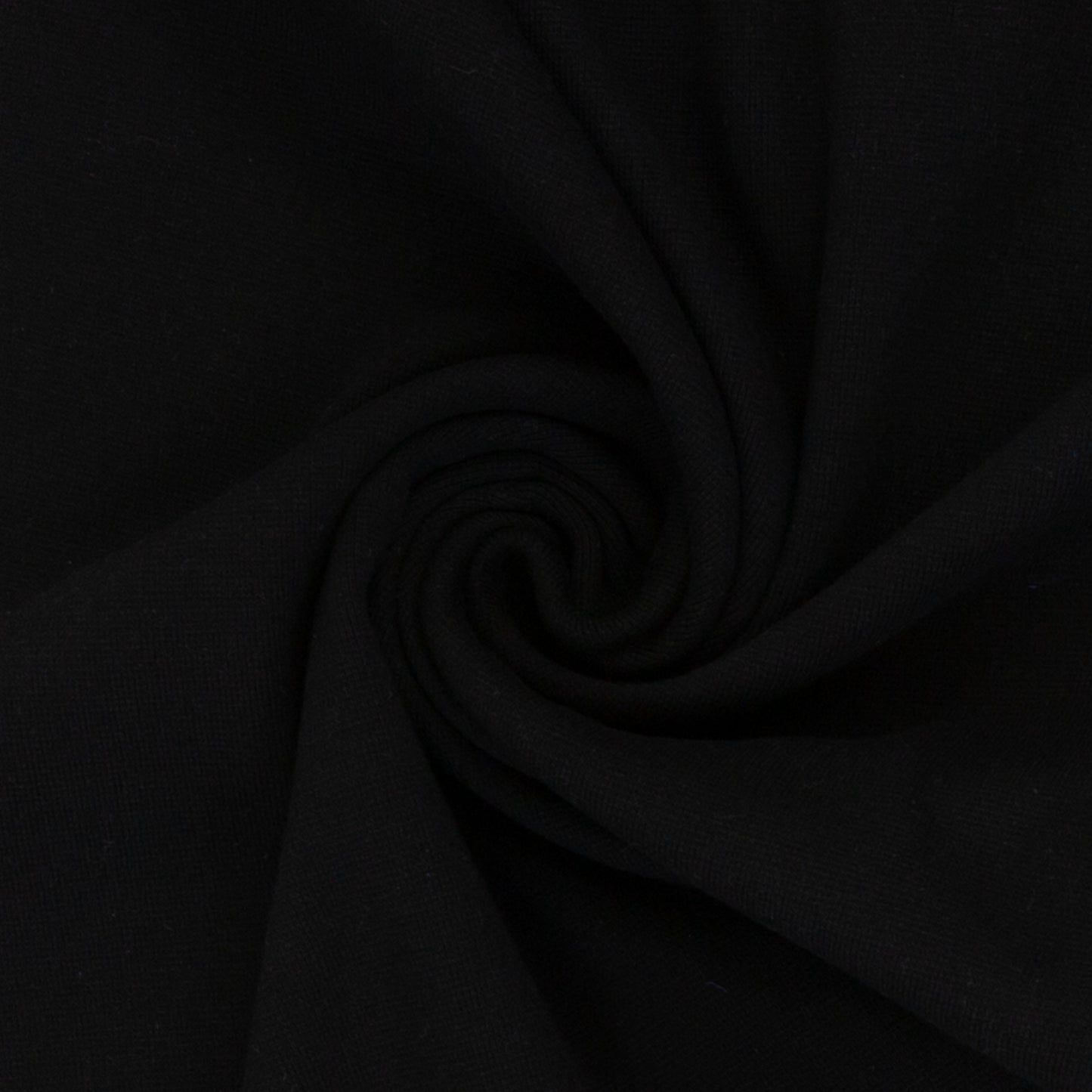 Bündchen Schlauchware uni schwarz Nanni Swafing