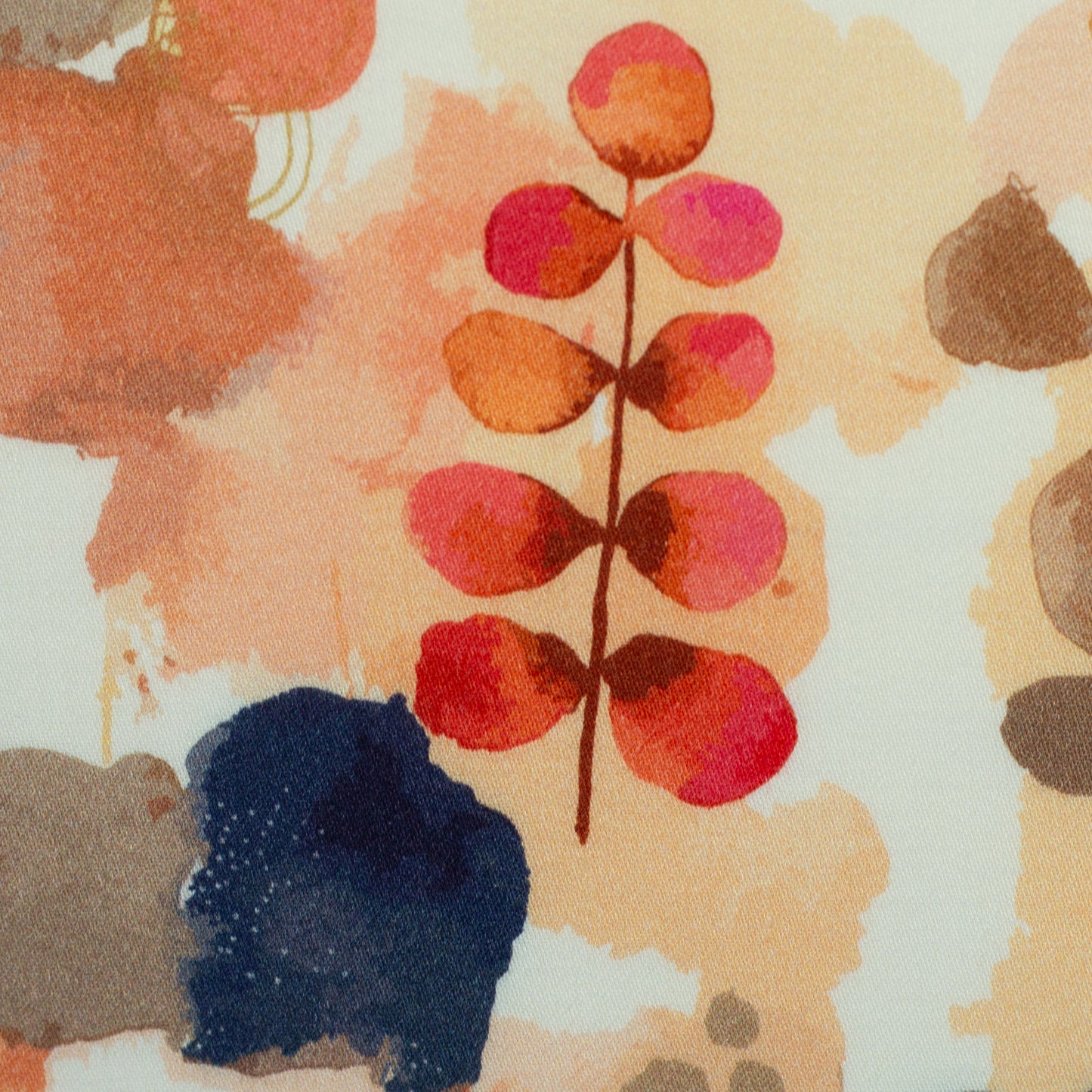 elastische Viskose Jill Swafing Aquarell Floral