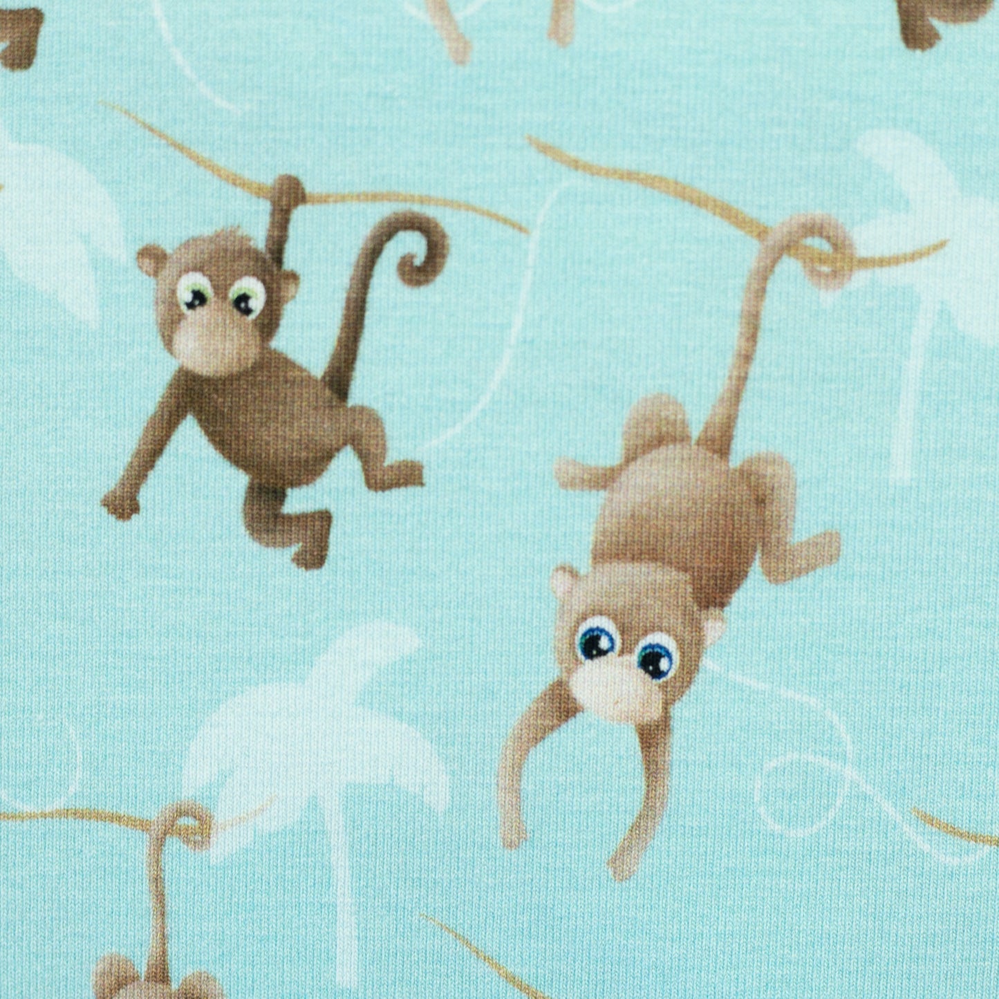 Baumwolljersey Affen Ahoi by Mrs Mint Design Swafing