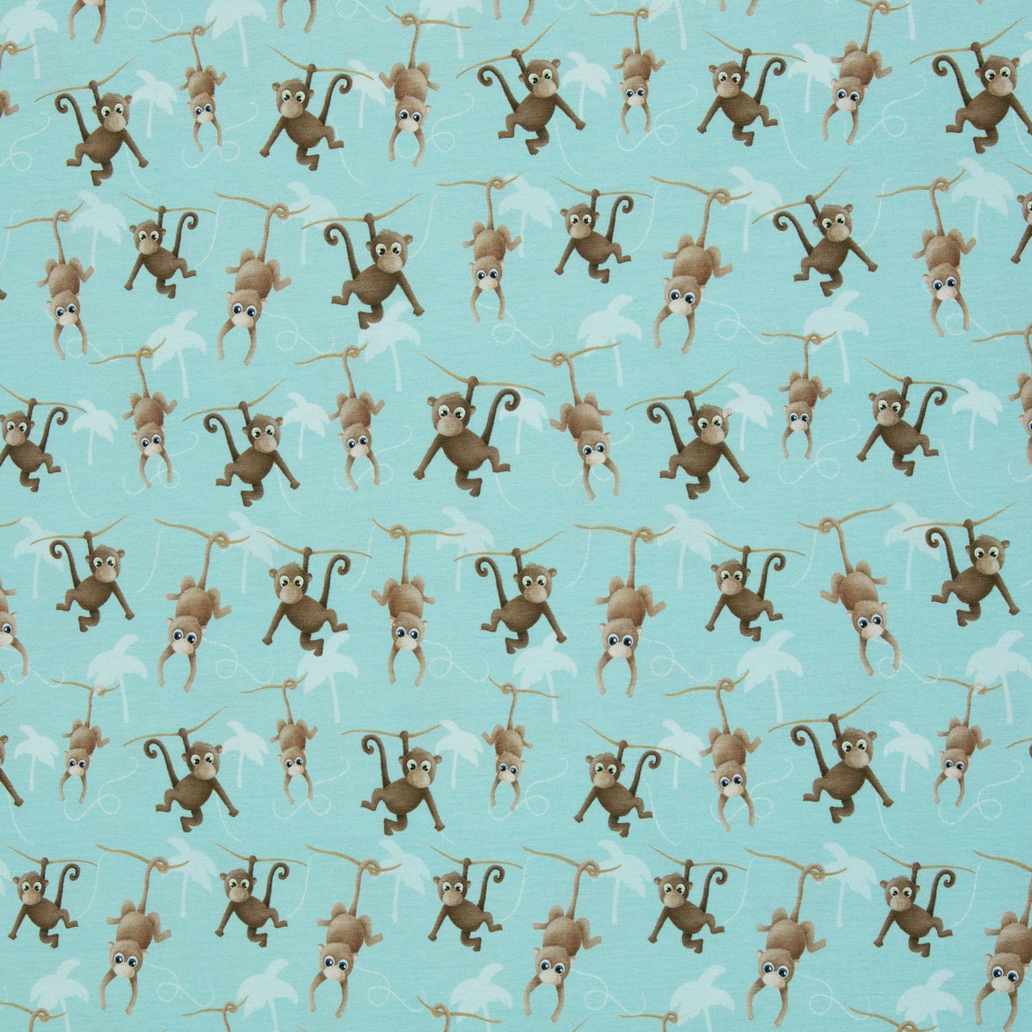 Baumwolljersey Affen Ahoi by Mrs Mint Design Swafing