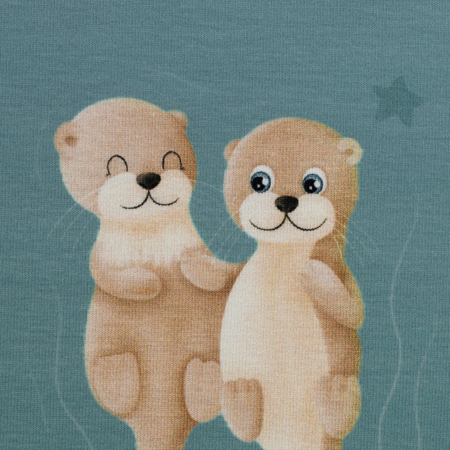 Panel Otter Jersey – Baumwolljersey Splish Splash by Mrs Mint Design | Swafing