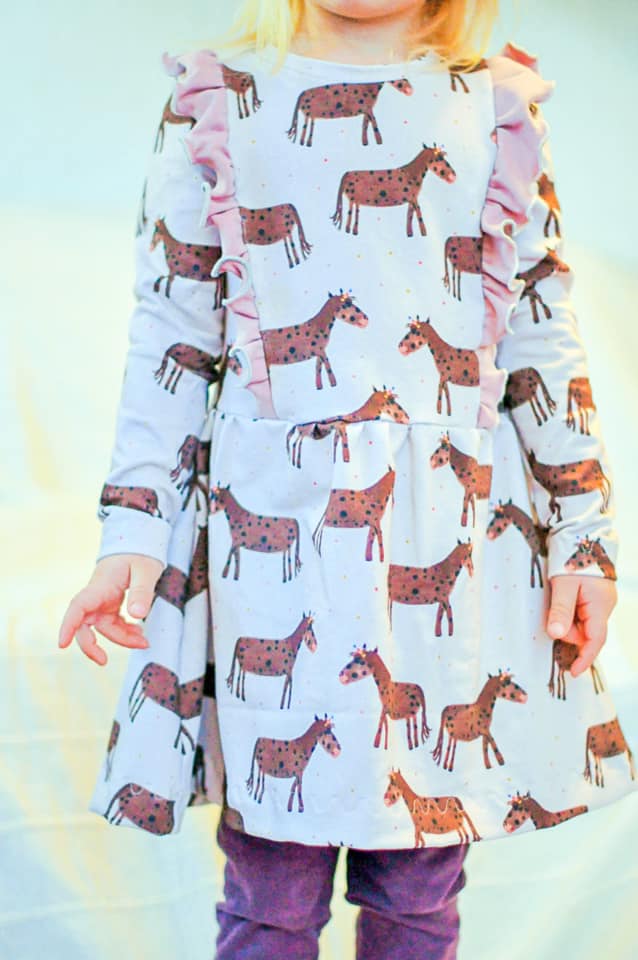 Erbsünde Schnittmuster "pulapula" Kleid Kinder