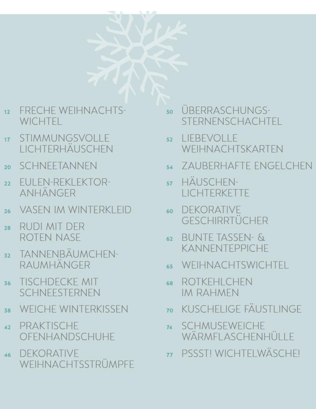 Buch Winter Deko Nähen im Skandi-Stil