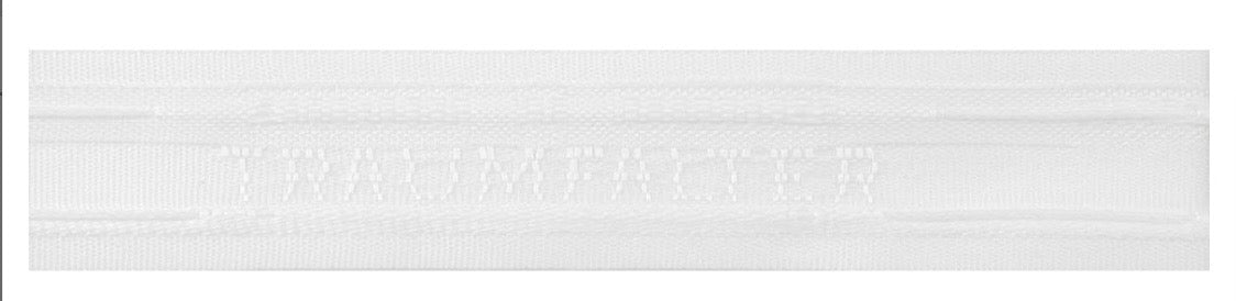 Gardinen Faltenband 3er Falte 2,5:1 26mm breit weiss
