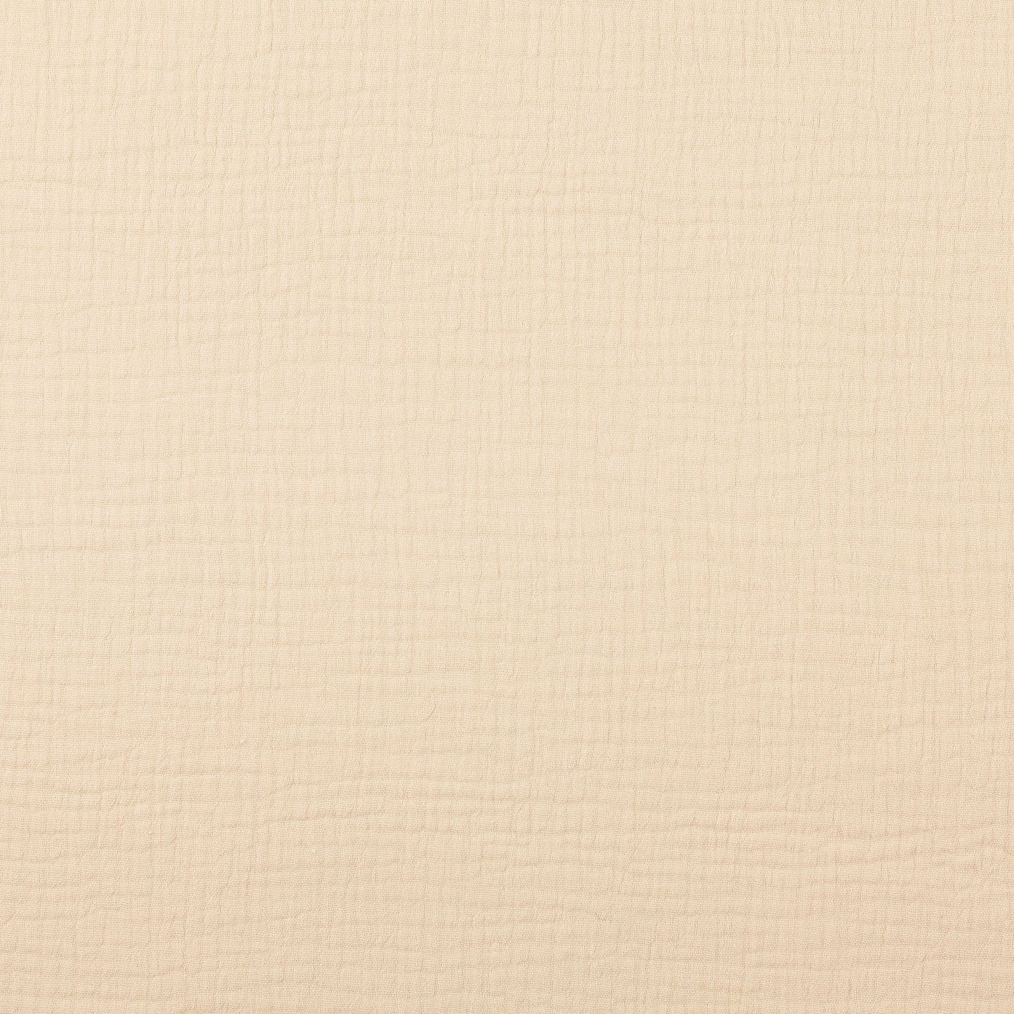 Musselin Double Gauze uni sand