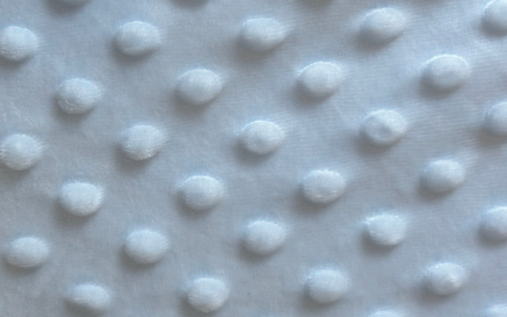 Minky Fleece blau