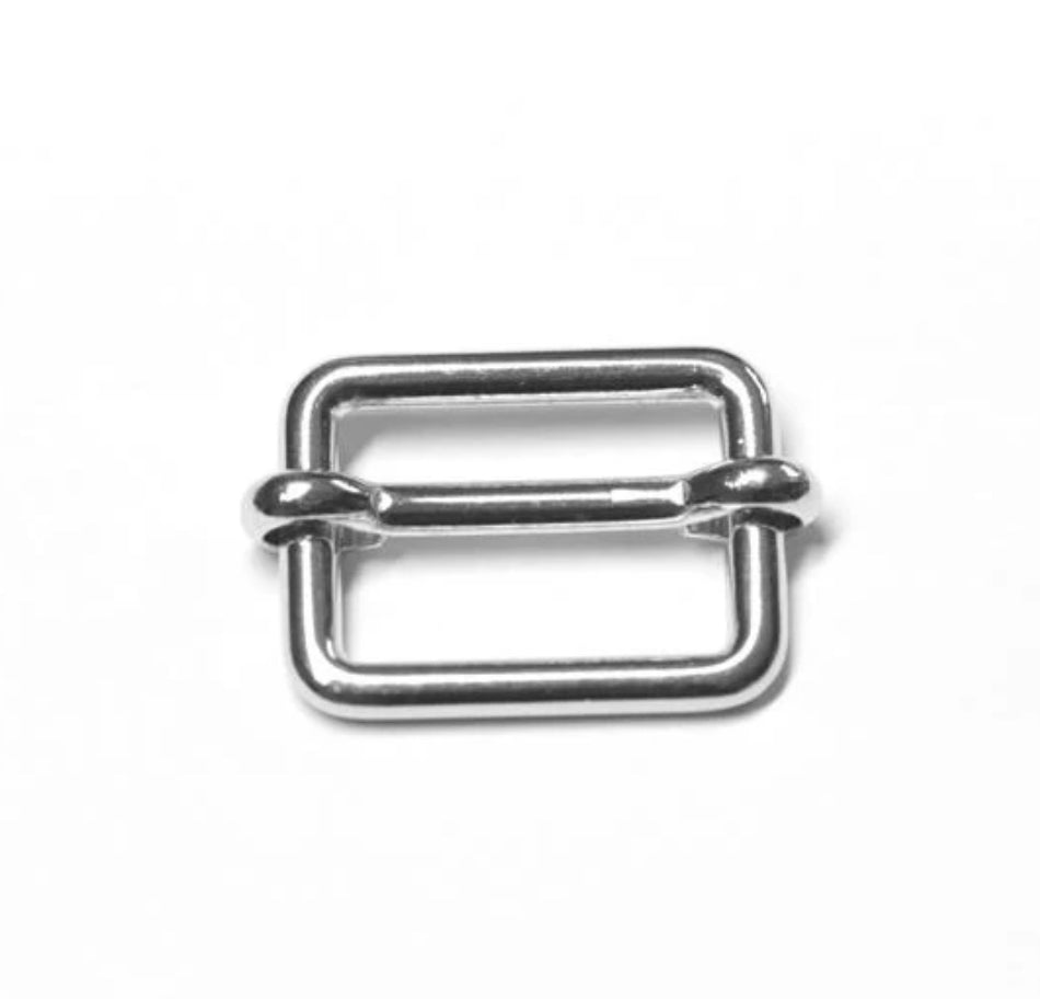 Leiterschnalle 20 mm silber