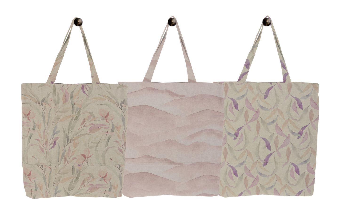 Canvas Leinenoptik Christel Floral Swafing