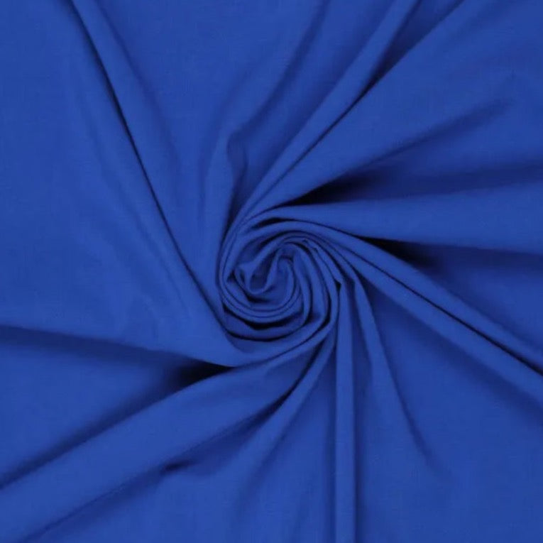 Viskose Poplin Stretch Uni
