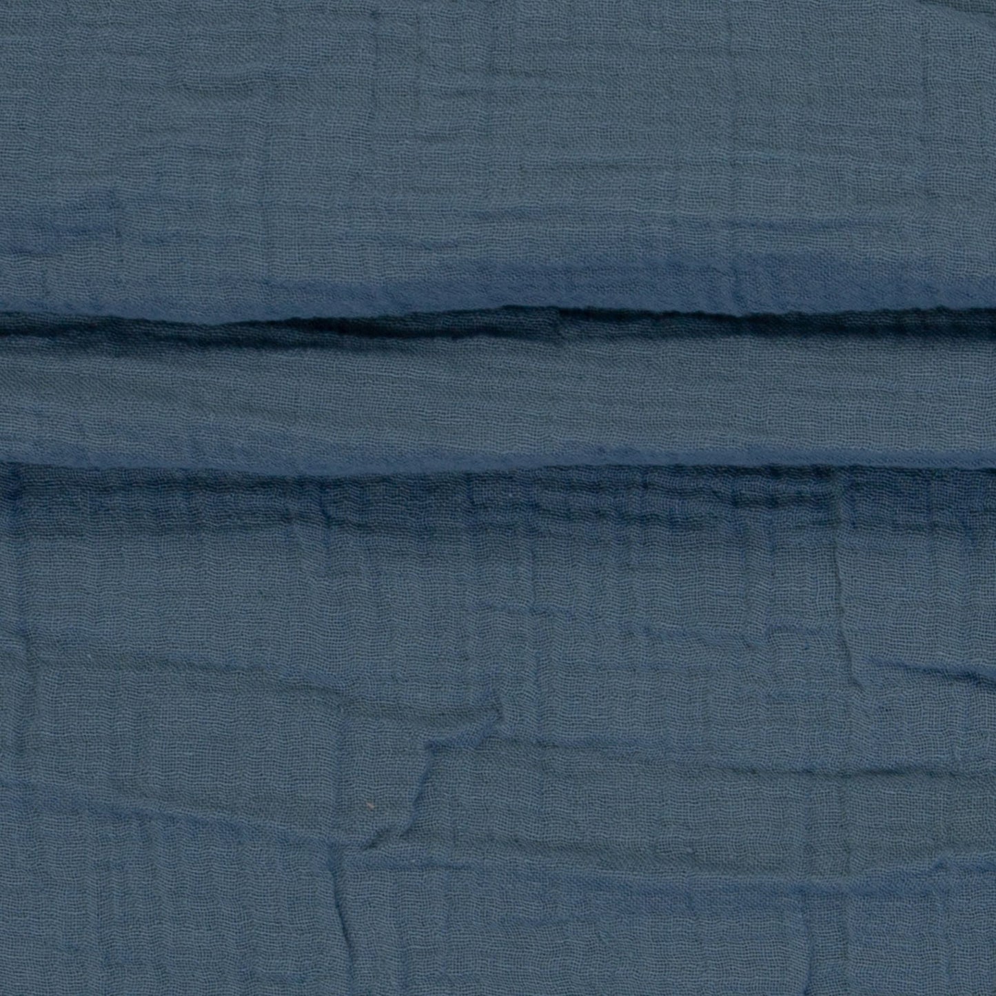 Musselin Double Gauze taubenblau