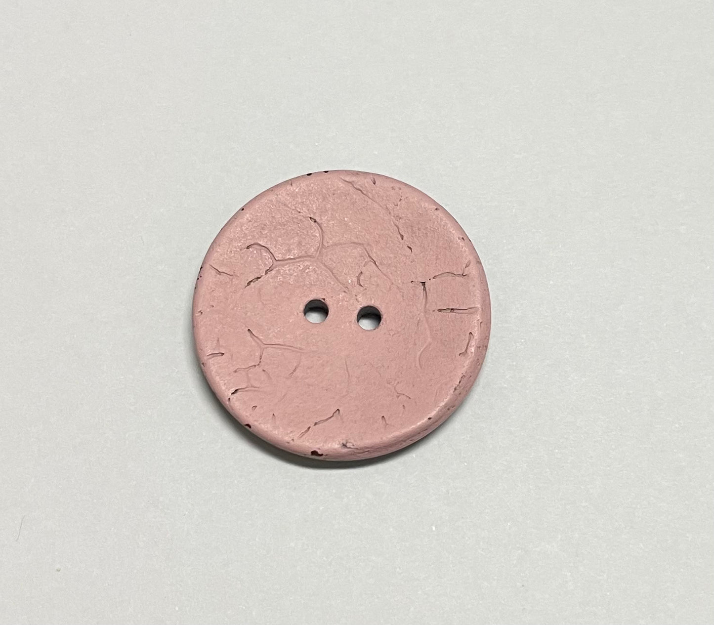 Kokos Knopf 2 Loch Ø 30 mm rosa