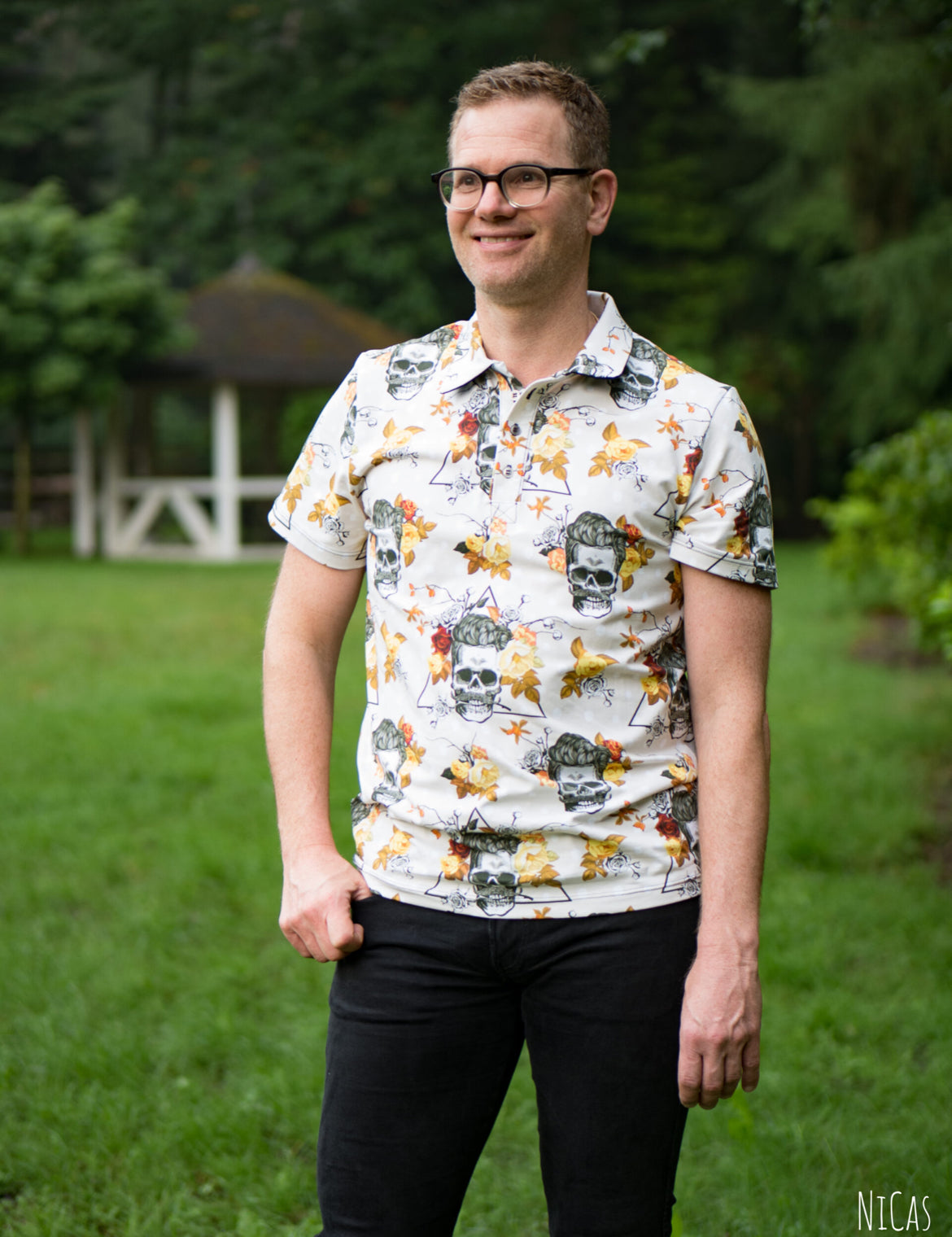 Fadenkäfer Schnittmuster Poloshirt Herren
