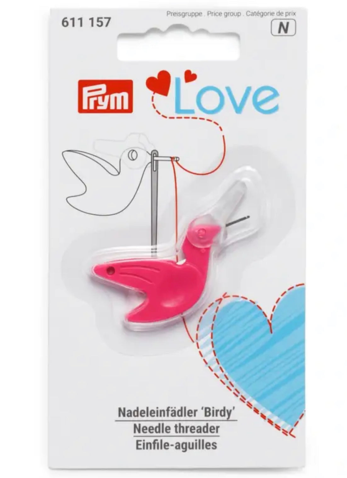 Prym Love Nadeleinfädler „Birdy“