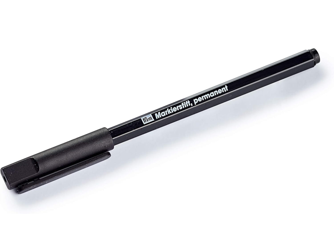 24 Wäscheetiketten mit Markierstift schwarz