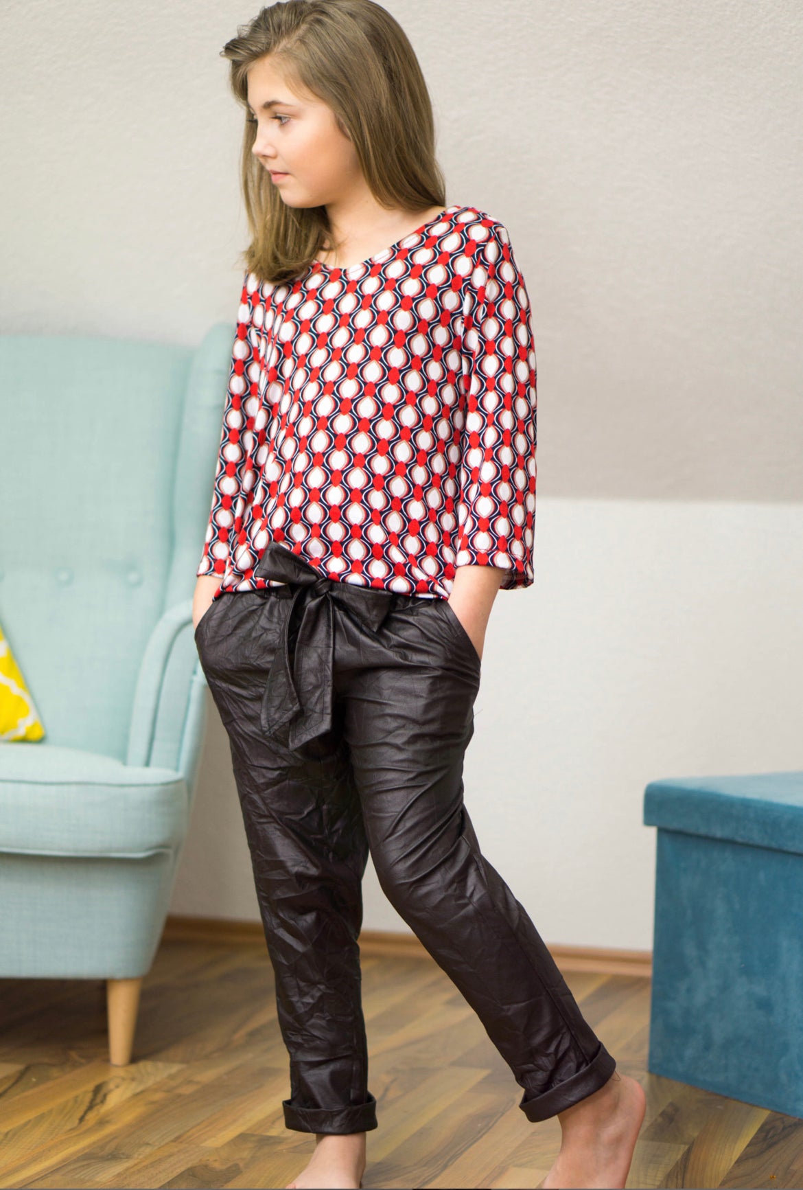 Fadenkäfer Schnittmuster "Elena" Bluse Kinder