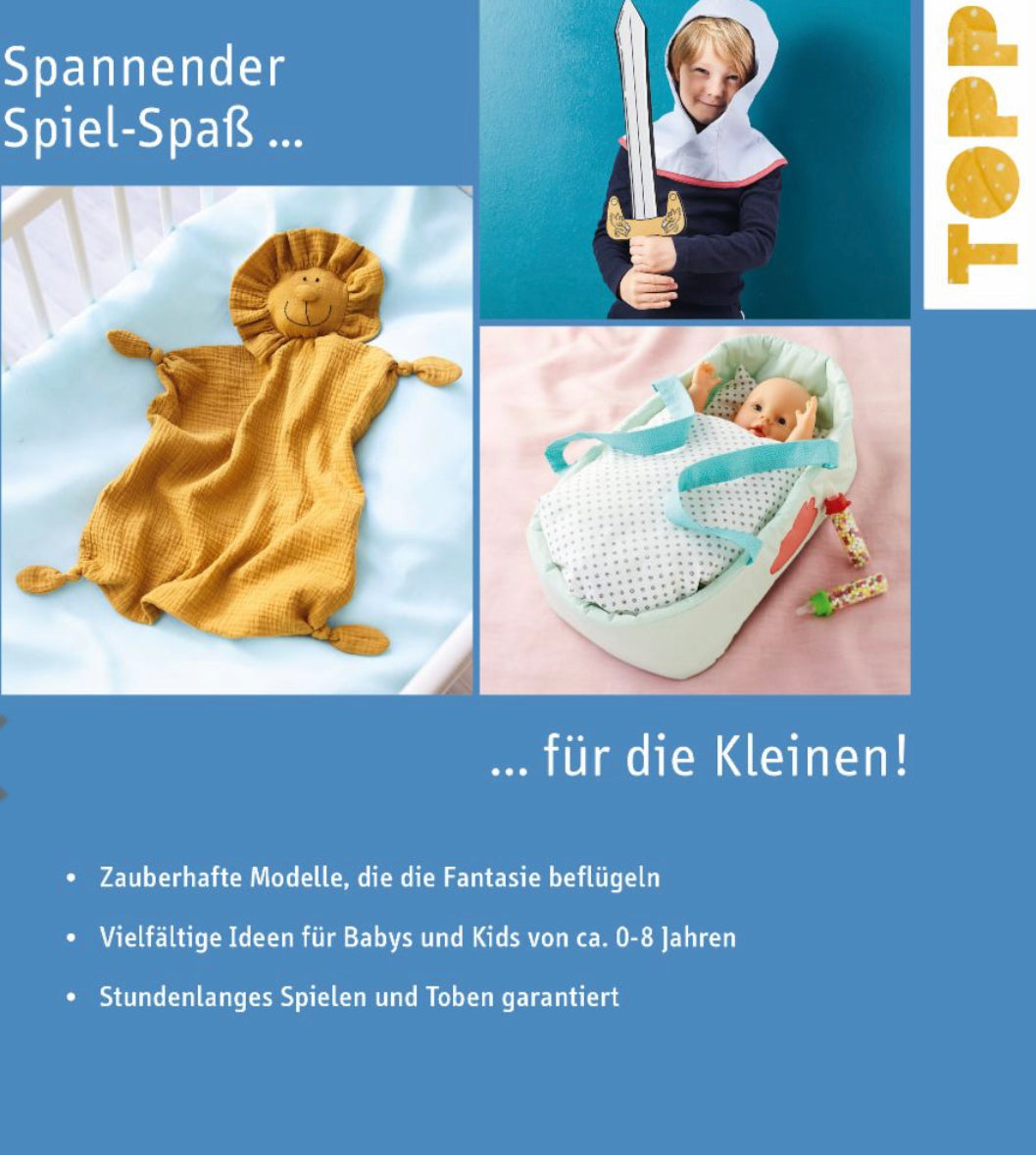 TOPP Baby- und Kinderspielzeug nähen
