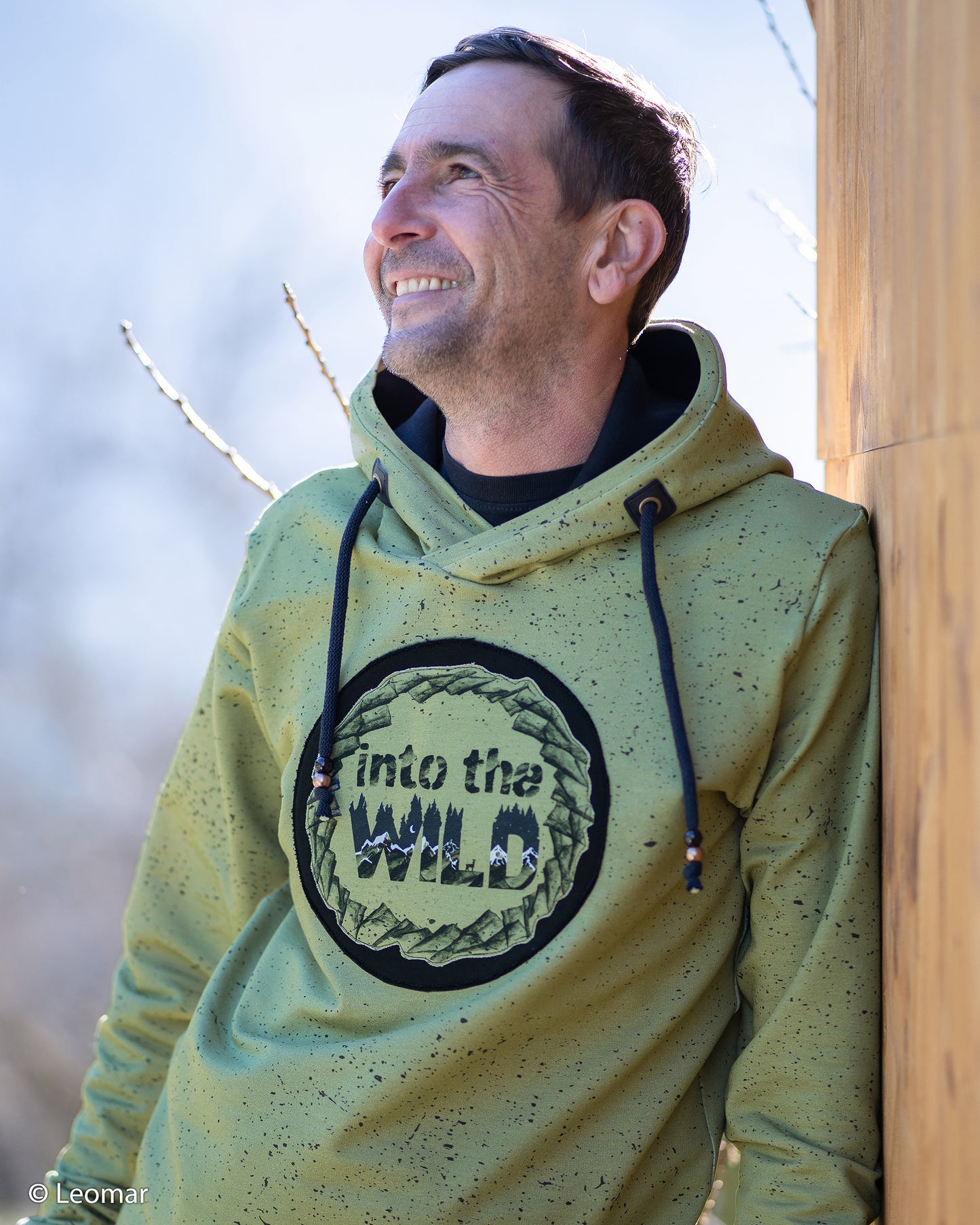 Sweat French Terry 80cm Panel Into the Wild by Bienvenido Colorido
