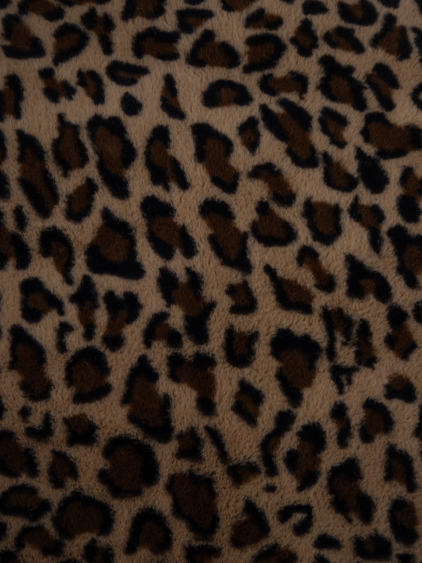Plüschstoff Kunstpelz Leoprint Punami Swafing