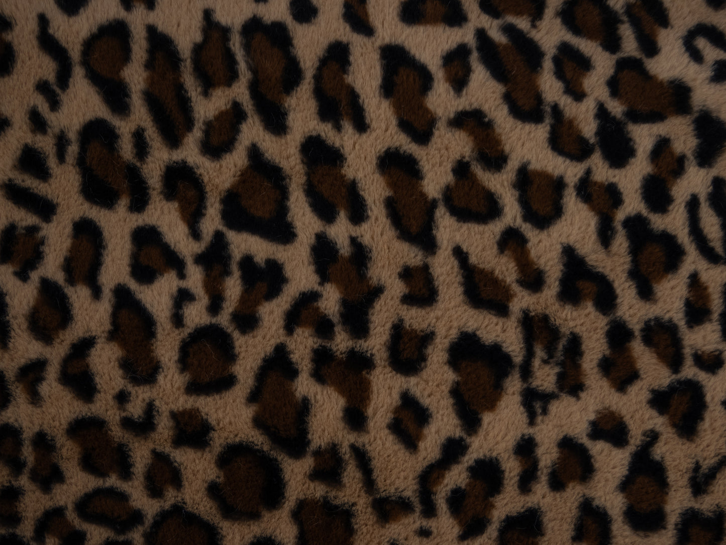 Plüschstoff Kunstpelz Leoprint Punami Swafing