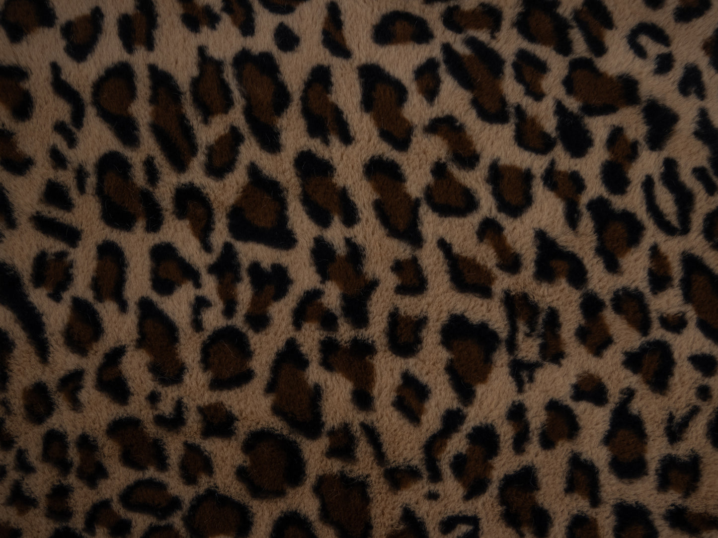 Plüschstoff Kunstpelz Leoprint Punami Swafing