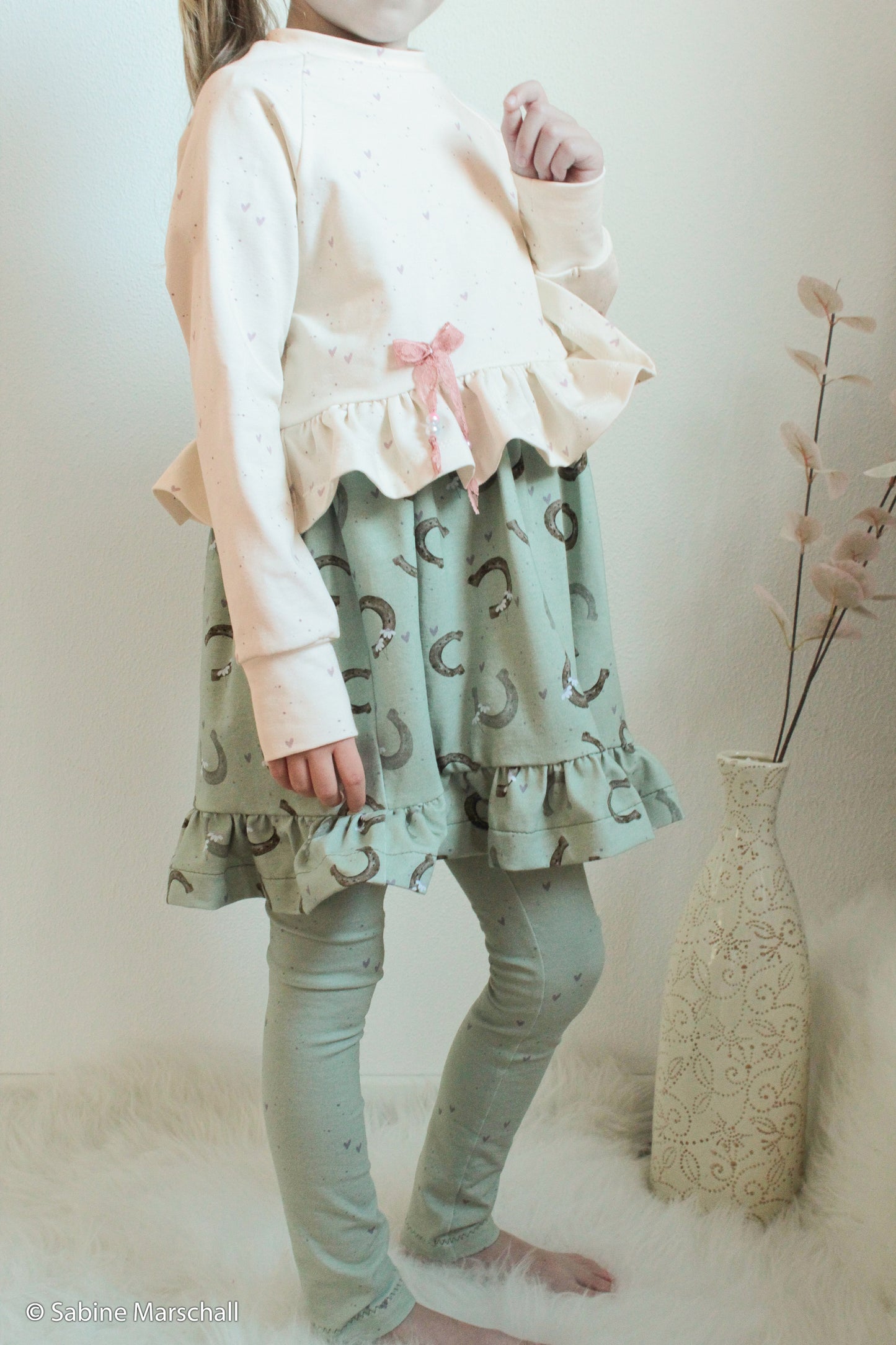 Baumwolljersey „I love Ponys“ by Sabine Marschall Swafing