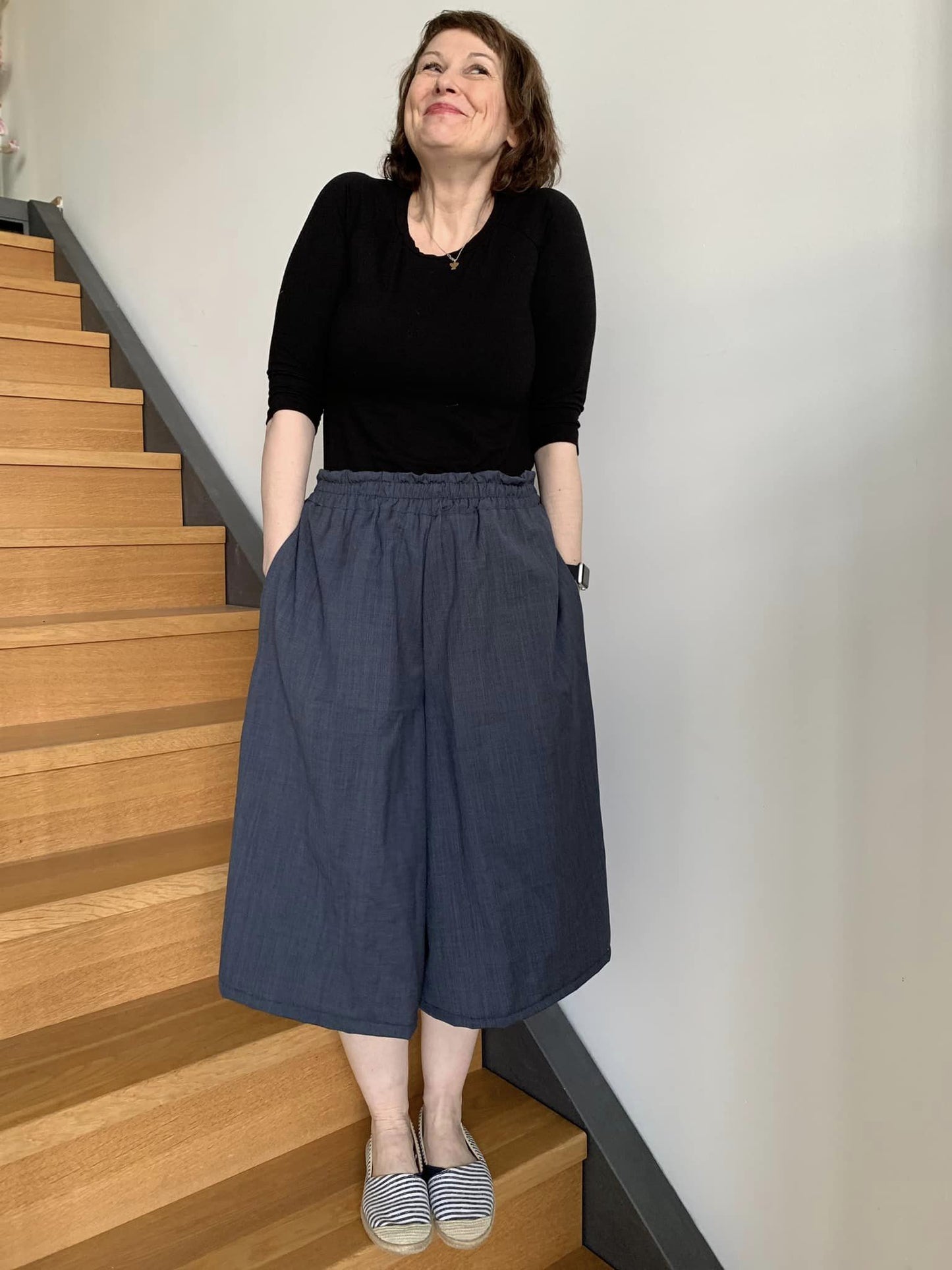 Erbsünde Schnittmuster "azur" Culotte Hose Damen