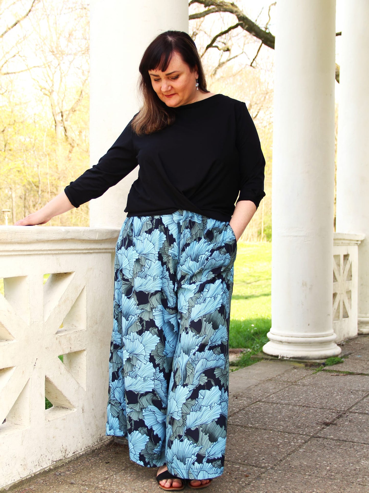 Erbsünde Schnittmuster "azur" Culotte Hose Damen
