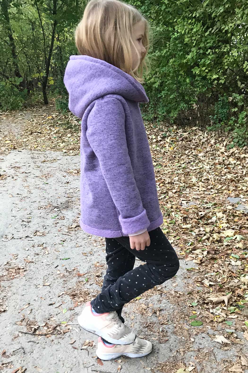 Erbsünde Schnittmuster "jovem" Jacke Kind