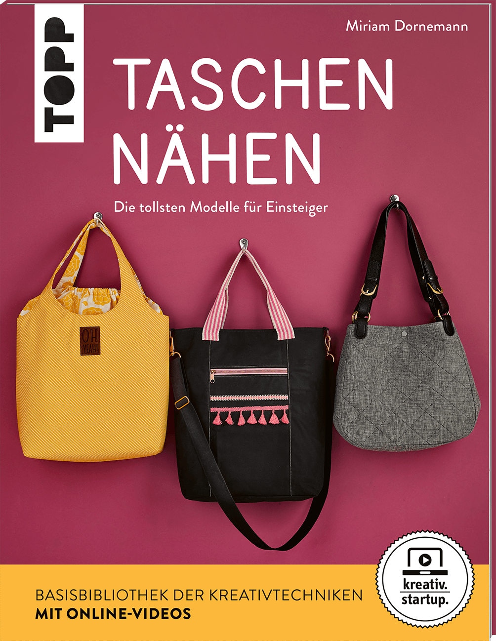 Topp Buch Taschen nähen für Einsteiger