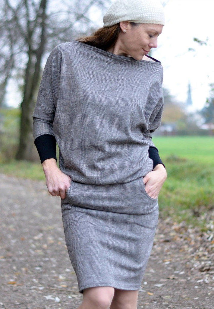 Erbsünde Schnittmuster "veloza" Kleid Damen
