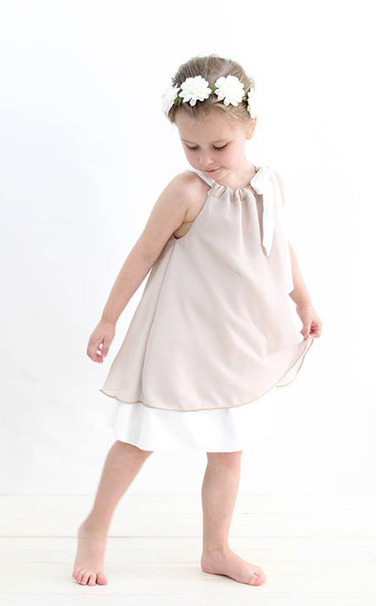 Erbsünde Schnittmuster "alegria" Kleid Kind