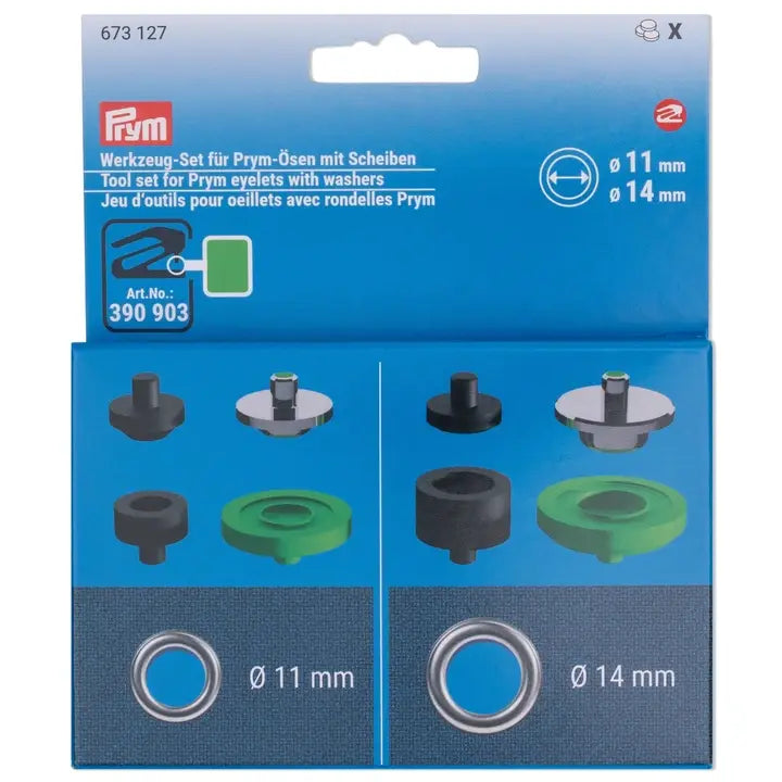 Prym Werkzeug-Set Oesen 11mm und 14mm