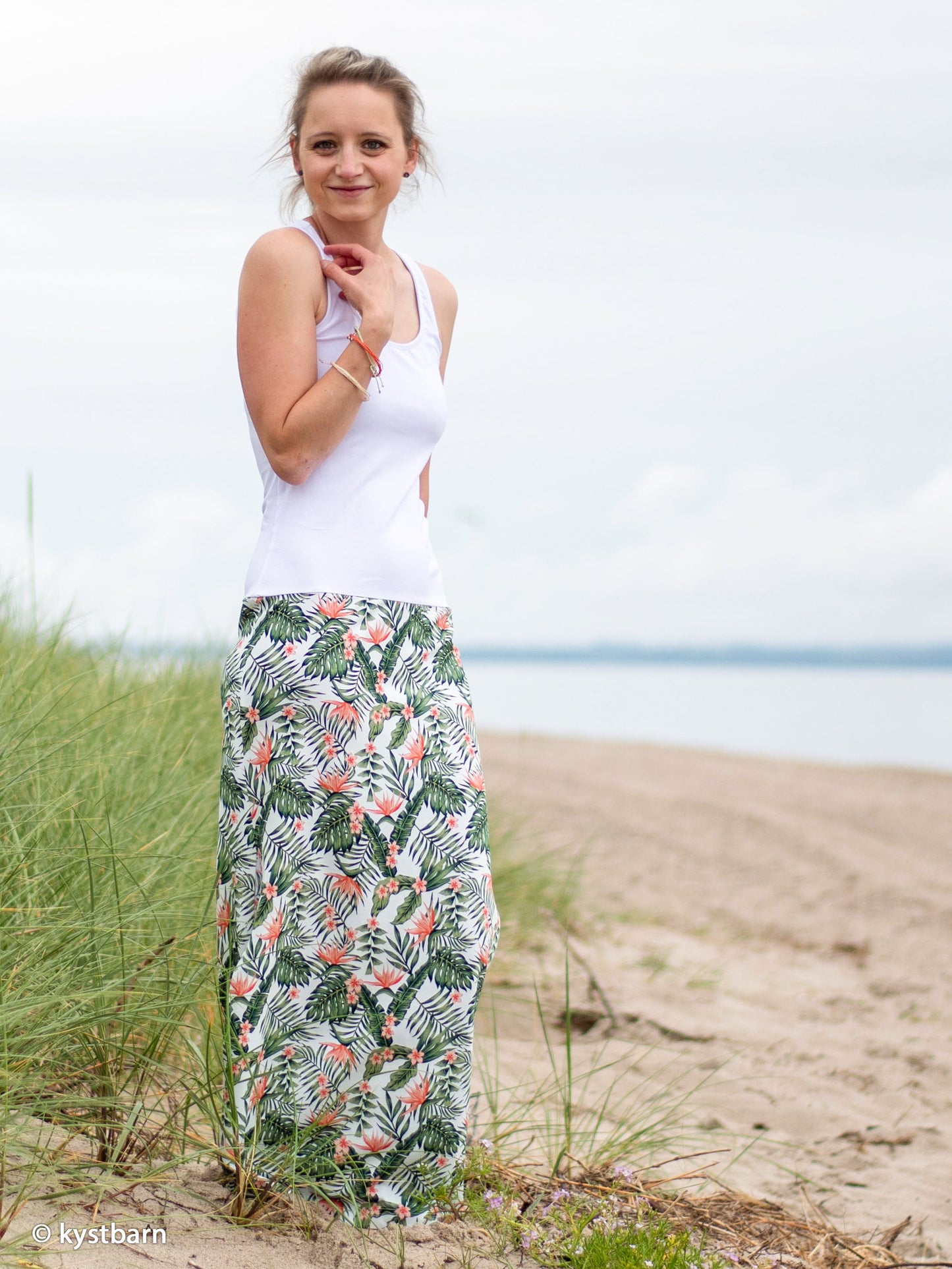 Jersey Summer – Baumwolljersey Monstera Strelitzie Frangipani | Swafing