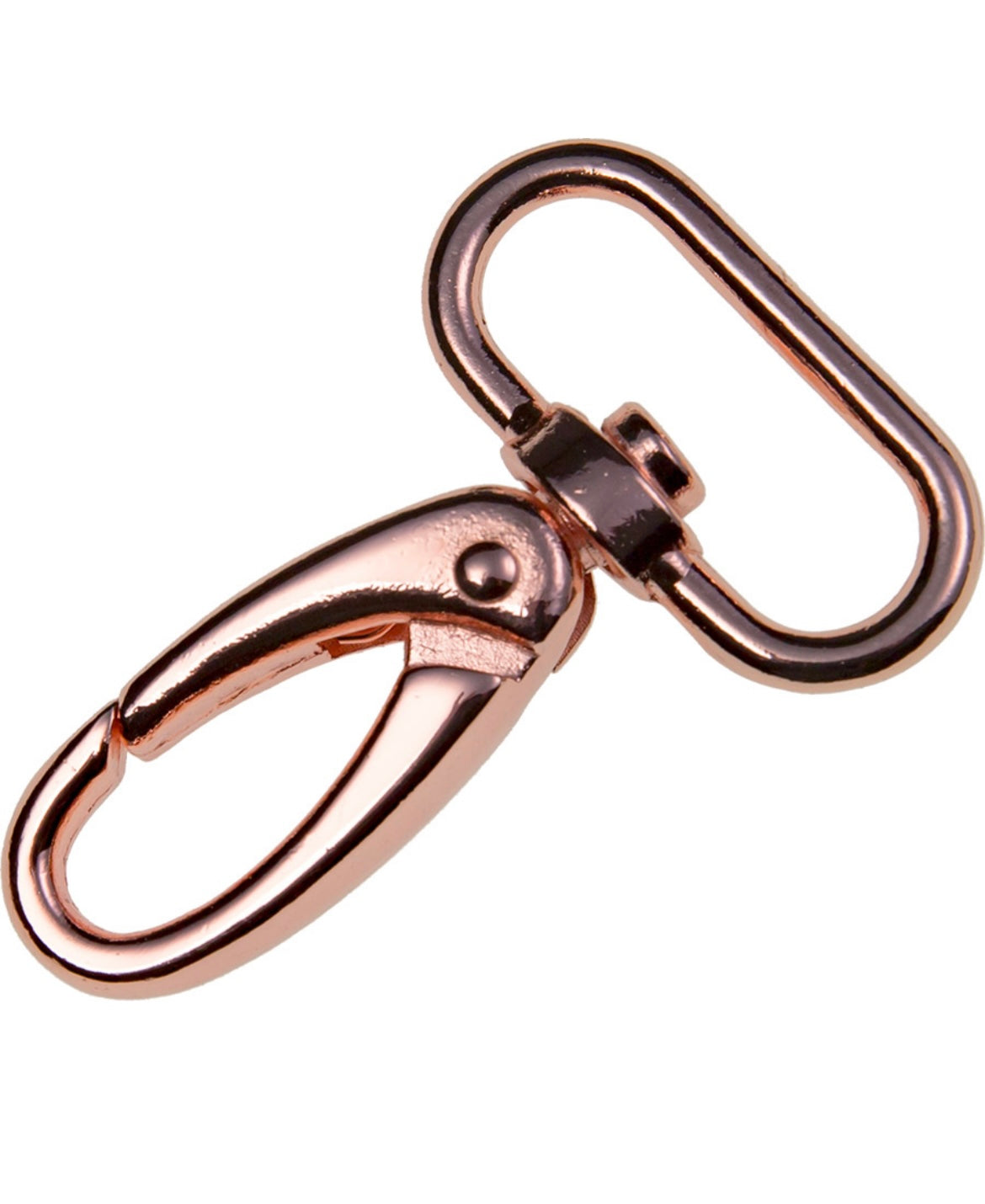 Karabinerhaken 30mm x 60mm
rosé / kupfer