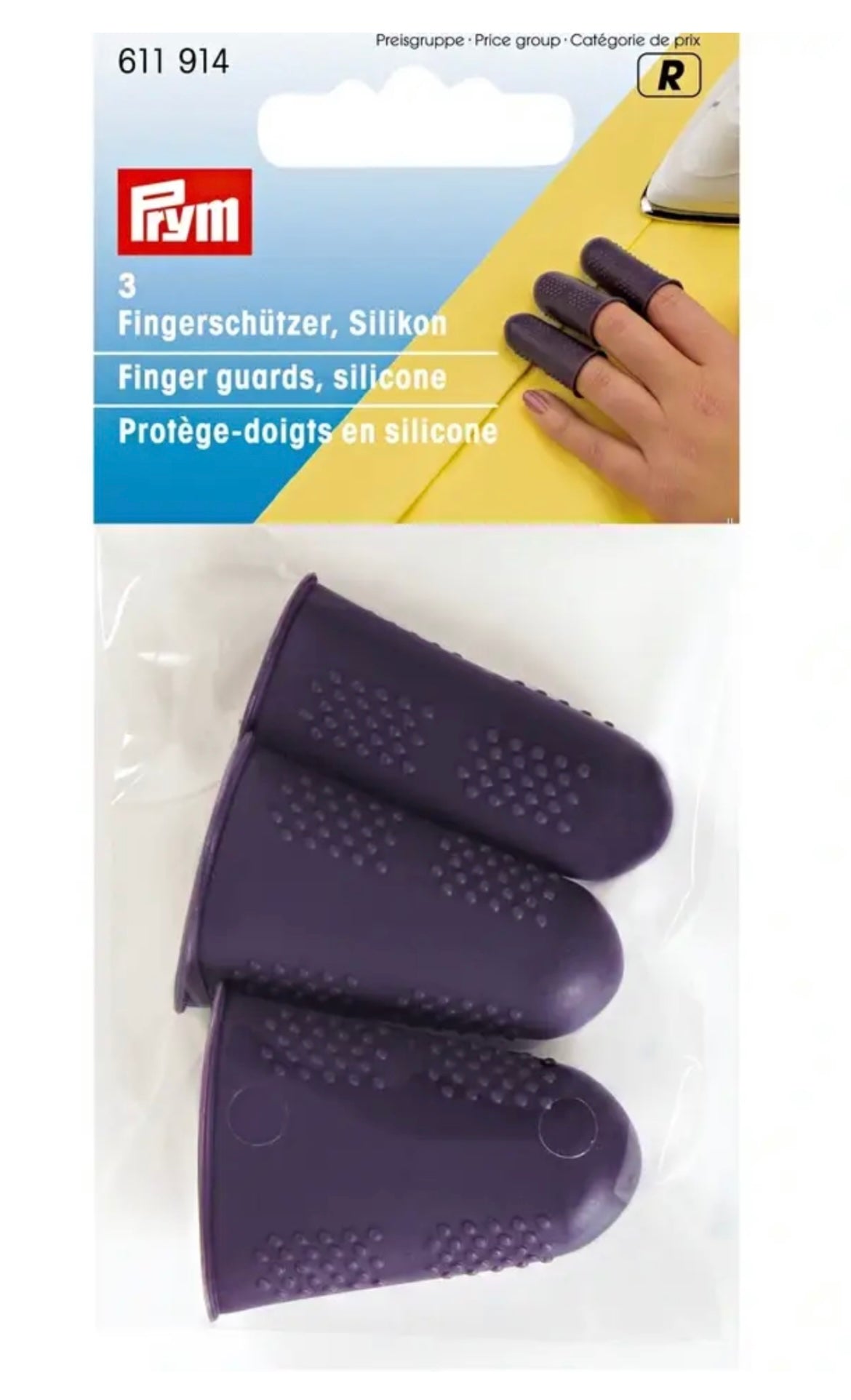Prym Fingerschützer Silikon 3 tlg.