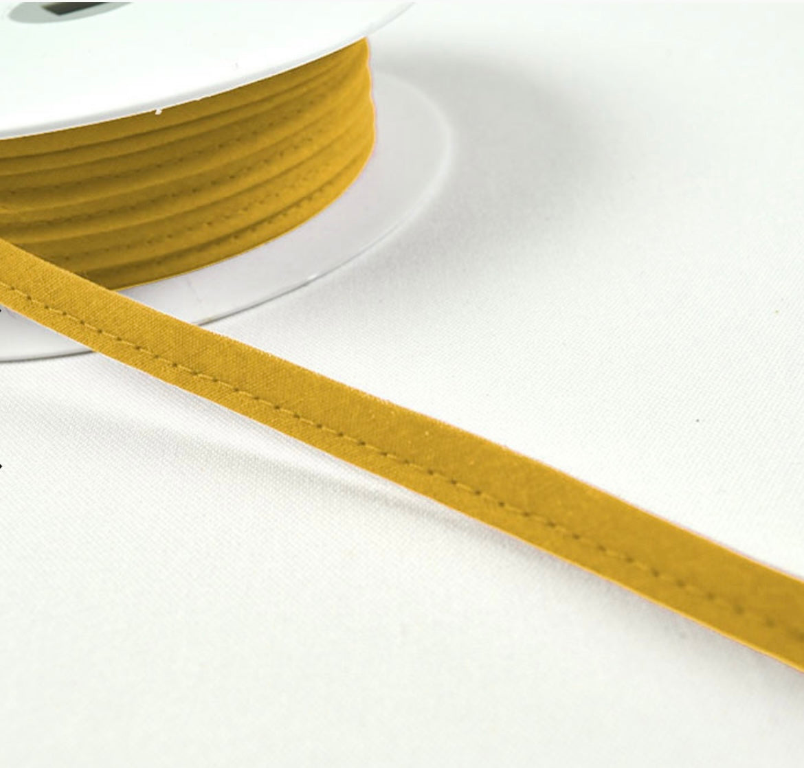 Paspelband unelastisch Uni 10mm
ocker