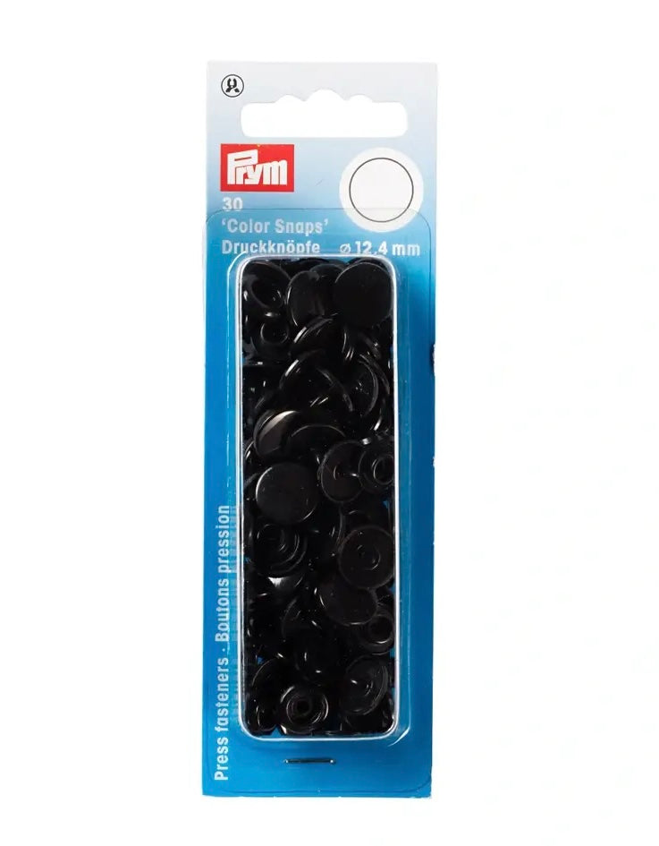 Prym Color Snaps Ø 12,4mm schwarz