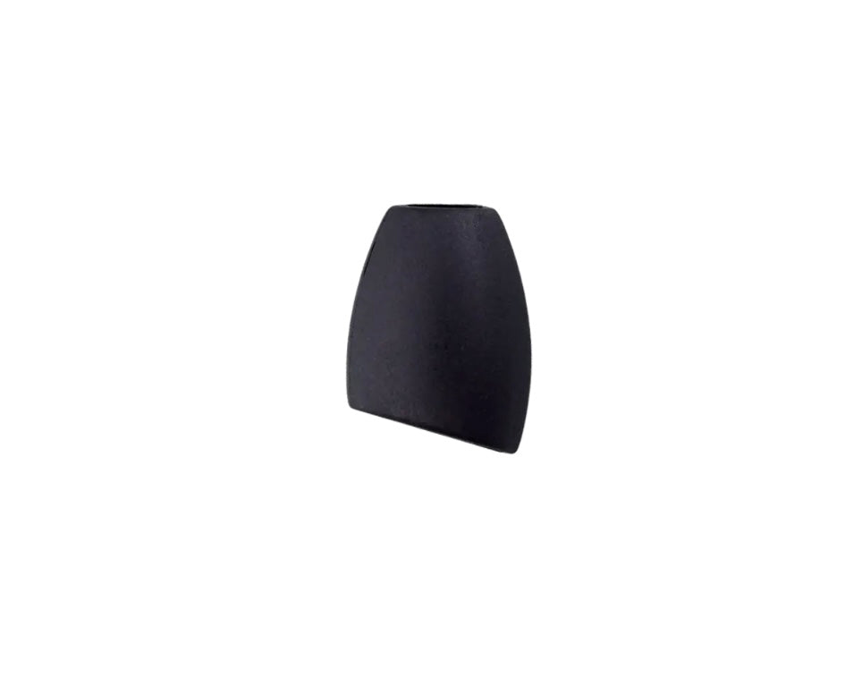 Kordelende 16mm schwarz