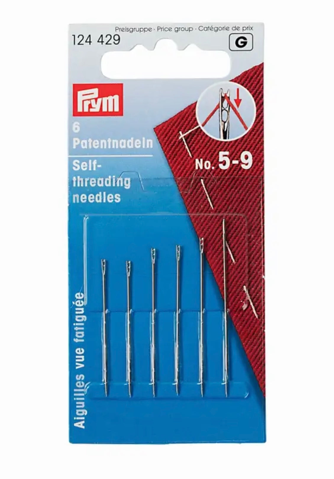 Prym Patentnadeln No. 5-9
6 Stck